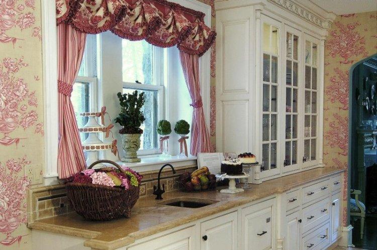 Rideaux français dans le style de la Provence