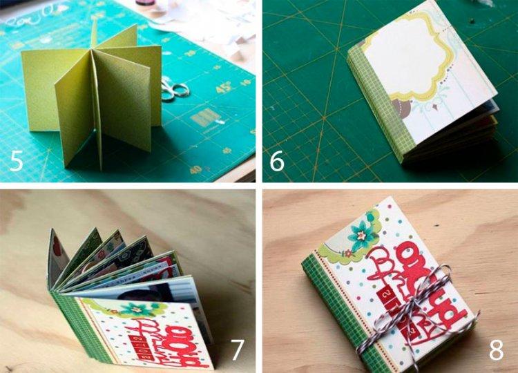 Mini album - scrapbooking pour débutants