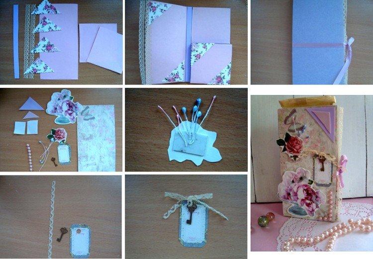 Fille au chocolat - scrapbooking pour débutants