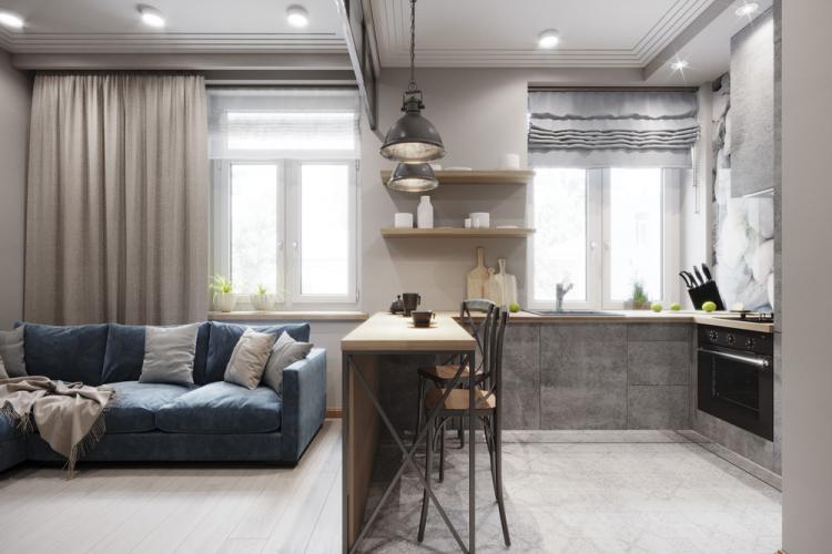 Soft Loft : Appartement 27 m² - Design d'intérieur