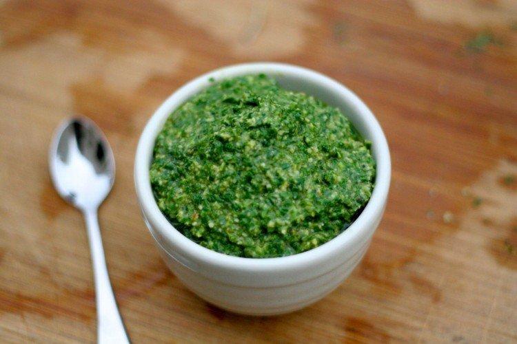 Sauce pesto à la coriandre - recettes à la maison