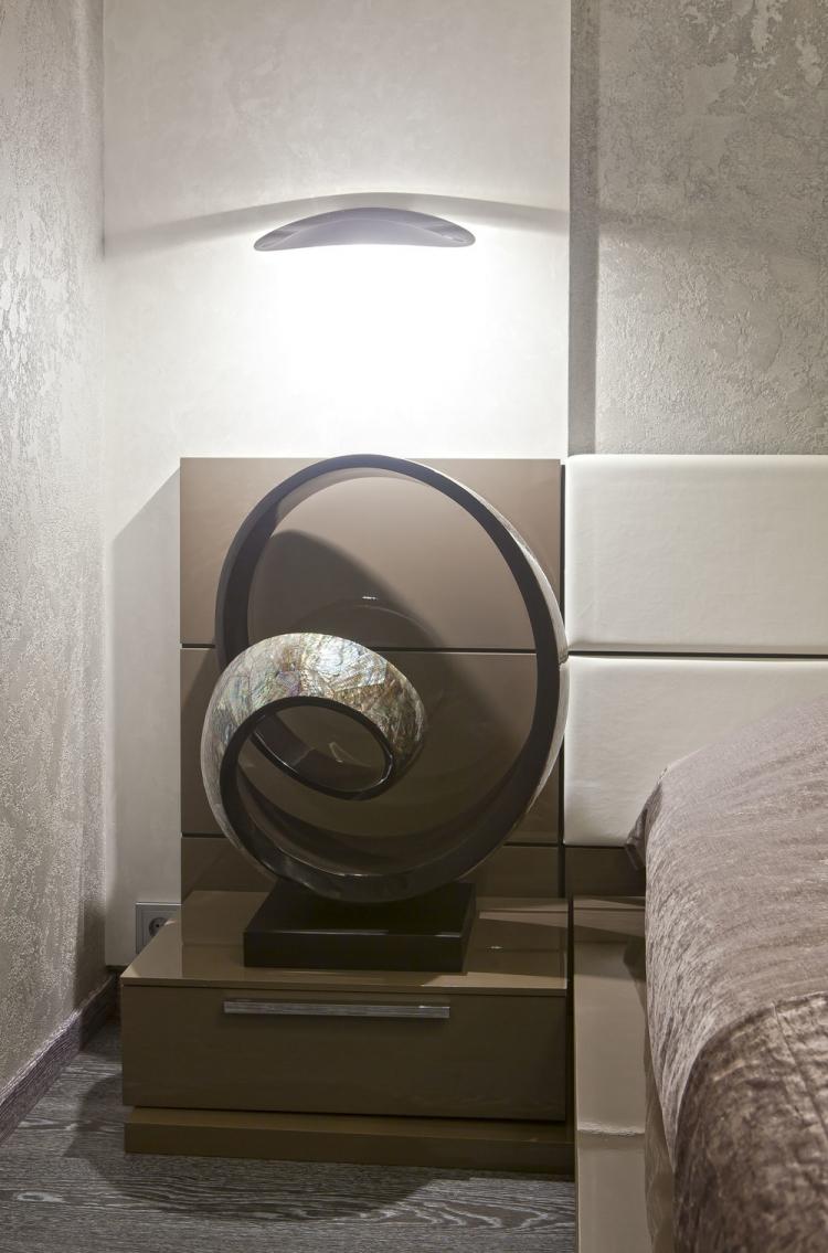 Chambre La chaleur du minimalisme - design d'intérieur