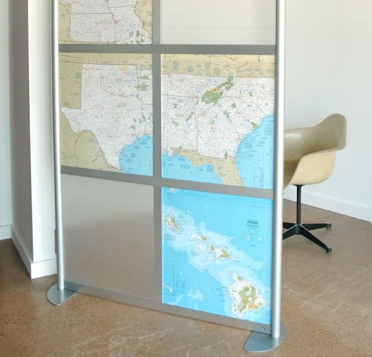 Cloisons mobiles - Types de cloisons vitrées dans l'appartement