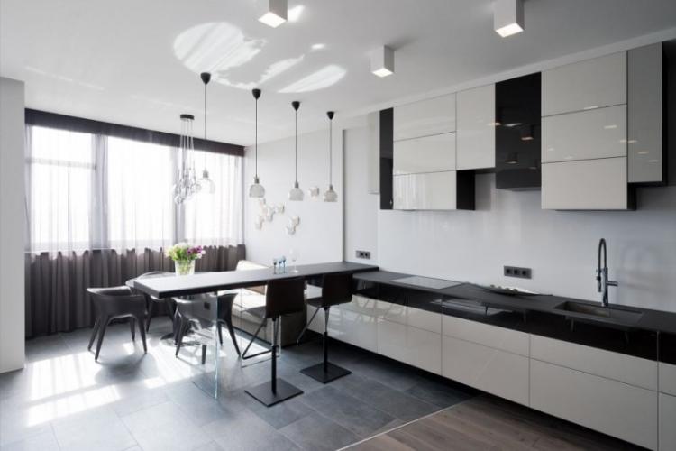 Cuisine high-tech - Photo design d'intérieur