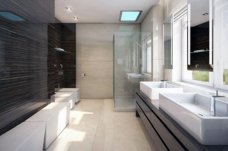 Salle de bain high-tech - Photo design d'intérieur