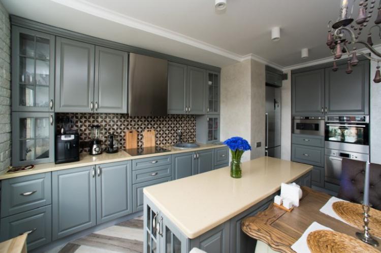 Cuisine néoclassique - photo de design d'intérieur