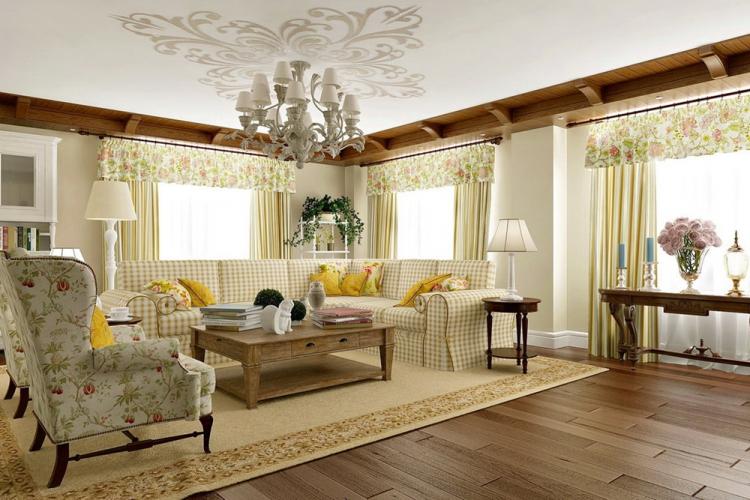 Provence à l'intérieur du salon