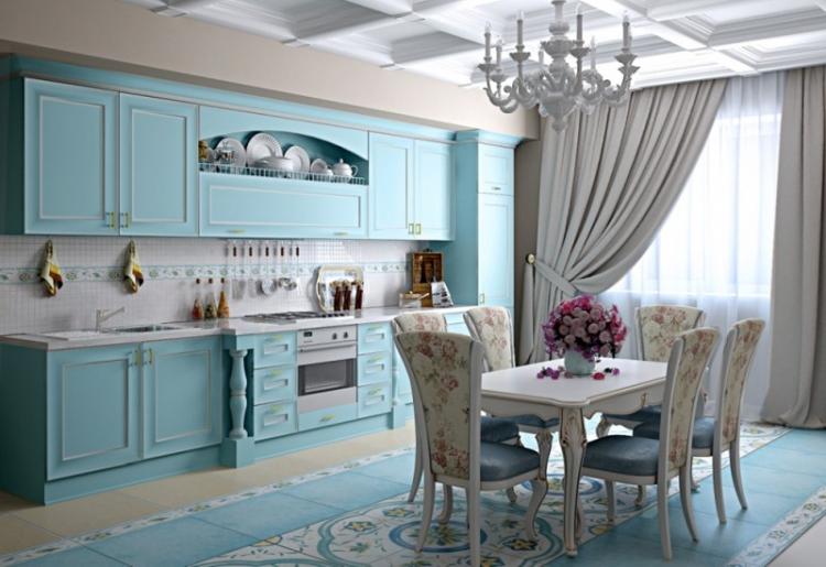 La Provence à l'intérieur de la cuisine