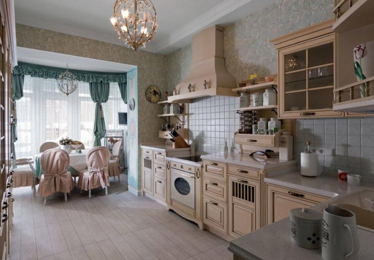 La Provence à l'intérieur de la cuisine