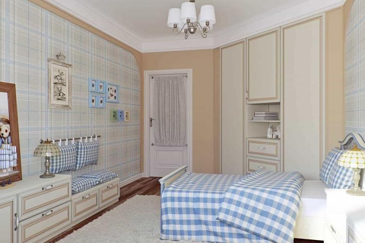 La Provence à l'intérieur d'une chambre d'enfant