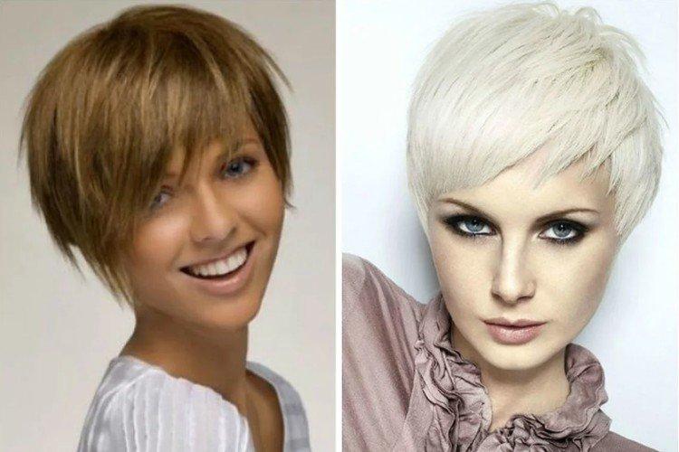 Bonnet coupe asymétrique pour cheveux courts