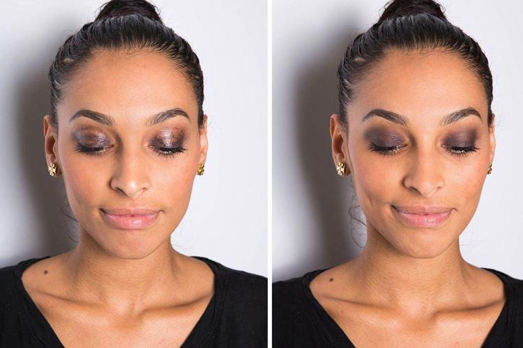 Maquillage huilé - Erreurs de maquillage de mariage