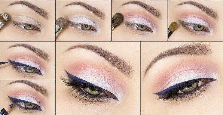 Flèches fines - Maquillage de mariage