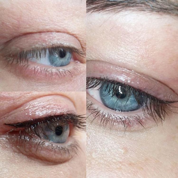 Tatouage des yeux - photos avant et après