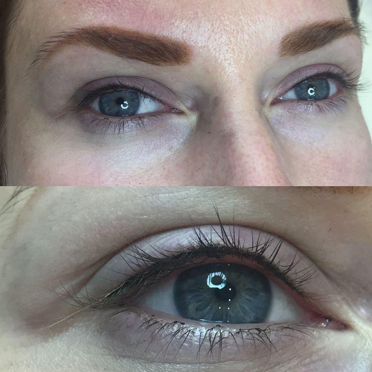 Tatouage des yeux - photos avant et après