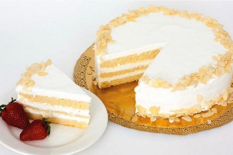 Cake Milk girl à la crème de fromage cottage - une recette à la maison