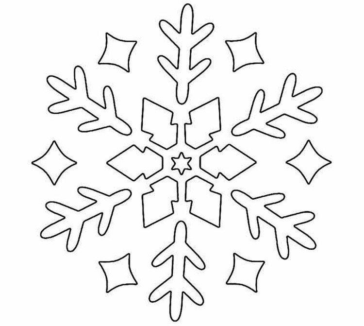 Pochoirs de flocon de neige pour le nouvel an 2021 pour le dessin