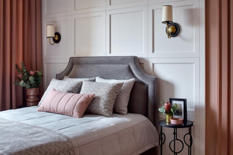 Appartement de trois pièces dans le complexe résidentiel Kamelot, Khamovniki - design d'intérieur