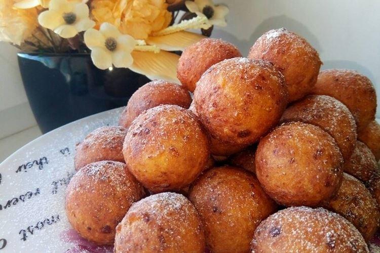Beignets de fromage cottage aux amandes et au chocolat - recettes