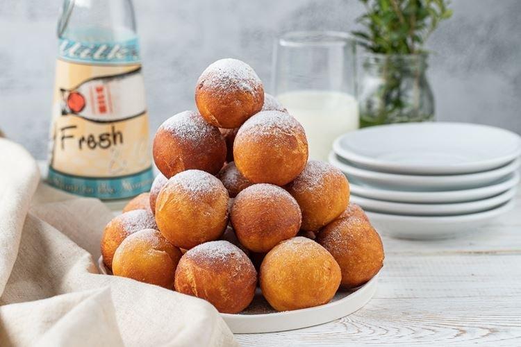 Beignets de caillé à la semoule - recettes