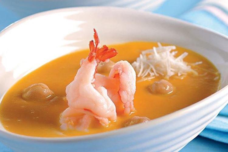 Soupe de potiron aux pois chiches - recettes