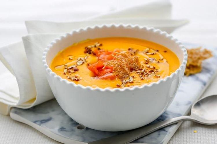 Soupe de potiron au poisson rouge - recettes