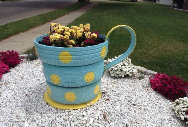 Décorations de jardin bricolage - photo