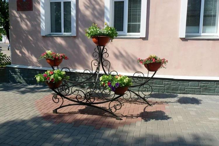 Pots de fleurs en métal - Pots de fleurs d'extérieur