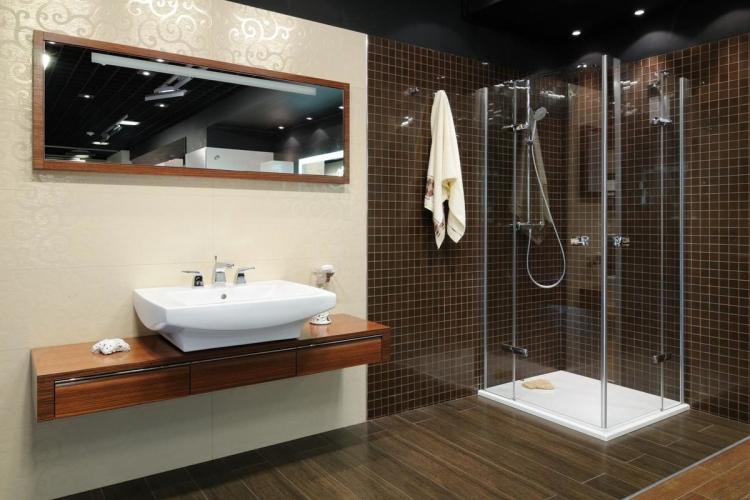 Cabine de douche - Accessoires de salle de bain dans un style moderne
