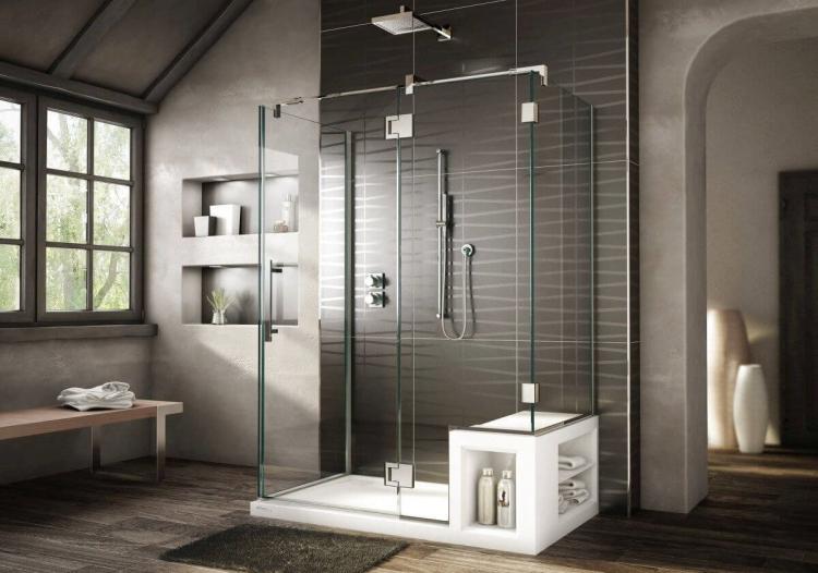 Cabine de douche - Accessoires de salle de bain dans un style moderne
