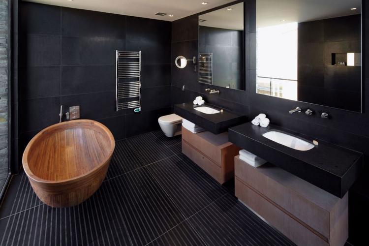 Conception de salle de bain dans un style moderne - photo