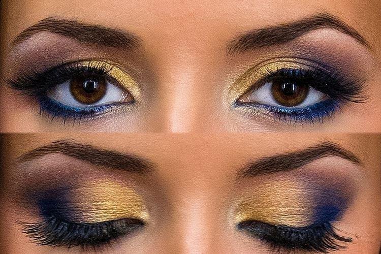 Yeux - Maquillage correct du soir