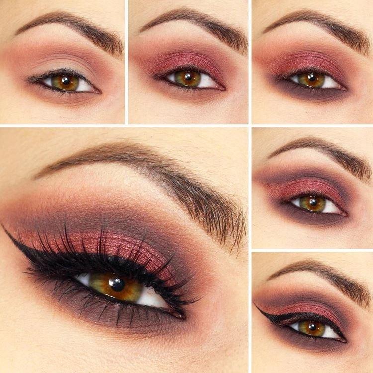 Maquillage de soirée - photos étape par étape