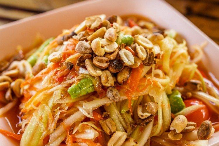 Salade de papaye exotique - Salades rapides délicieuses et faciles