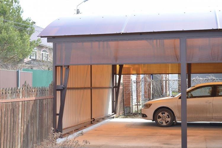 Portes basculantes à faire soi-même en carton ondulé - photos et idées