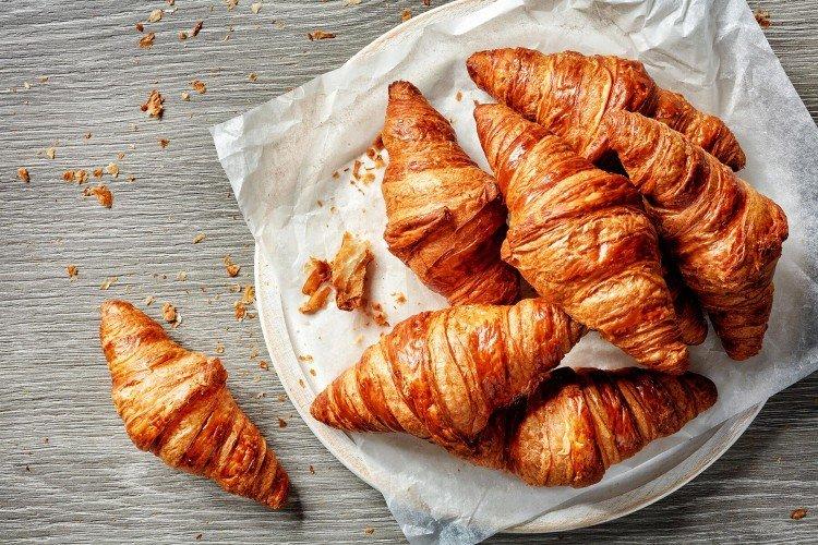 Croissants pour le café - Recettes de pâte feuilletée