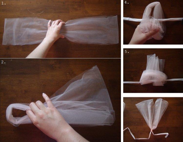 Jupe en tulle sans couture bricolage