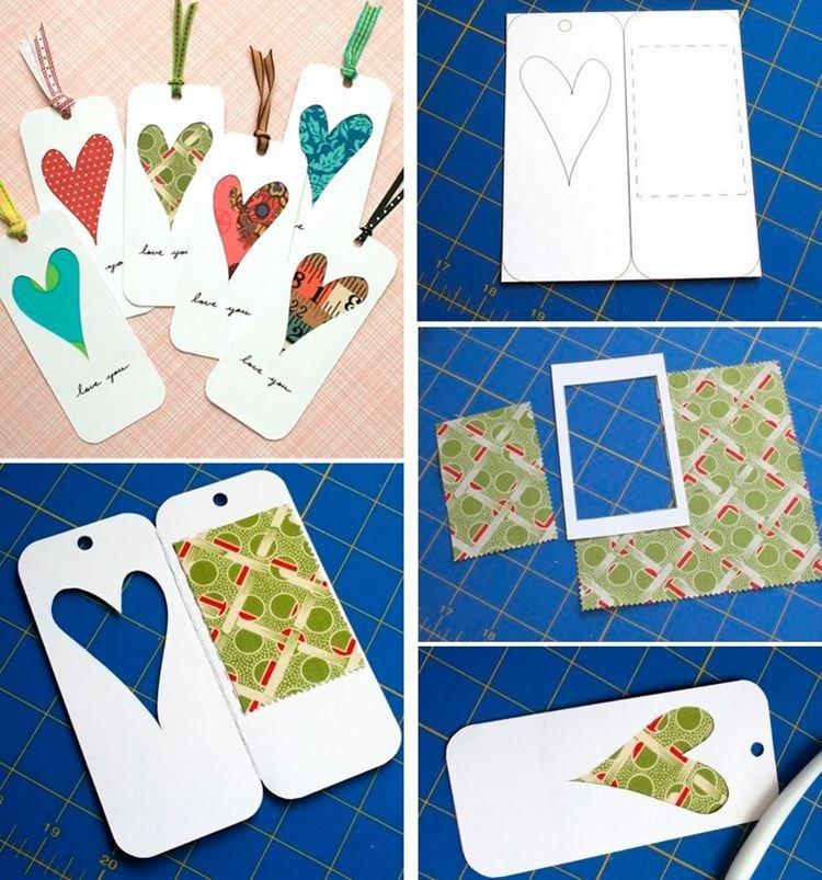 Étiquette de marque-page - Marque-pages en papier bricolage pour livres