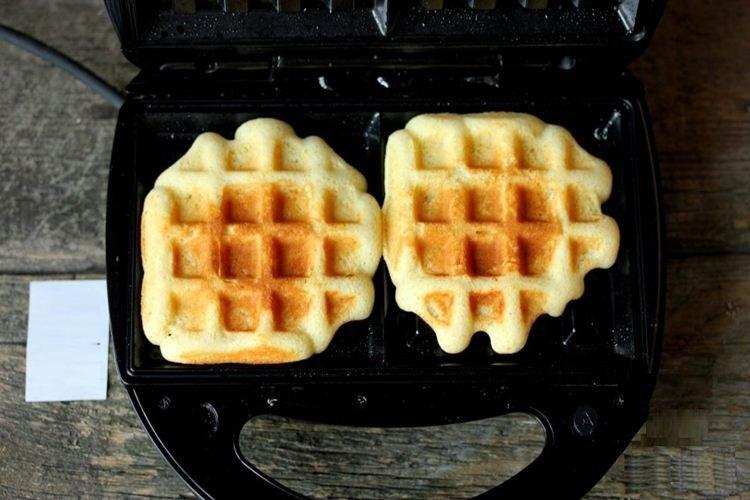 Gaufres au maïs - Recettes de collations pour l'anniversaire des enfants