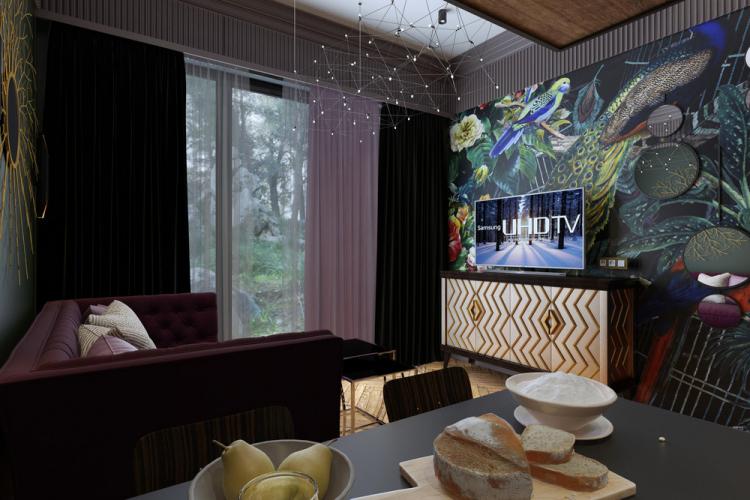 Côte Verte : Aménagement cuisine-salon