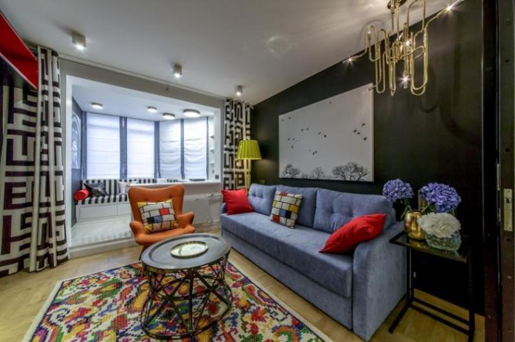 Zone salon et crèche