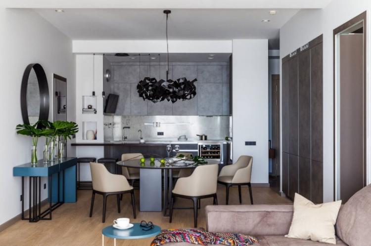 Zonage des chambres dans un appartement - photo