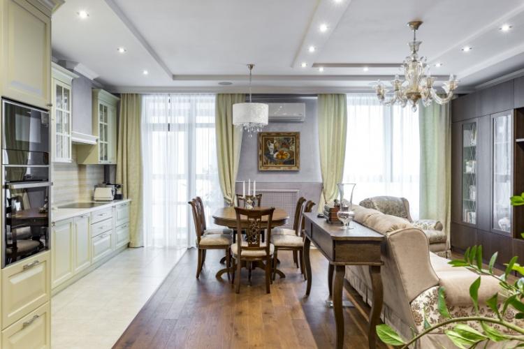 Zonage des chambres dans un appartement - photo