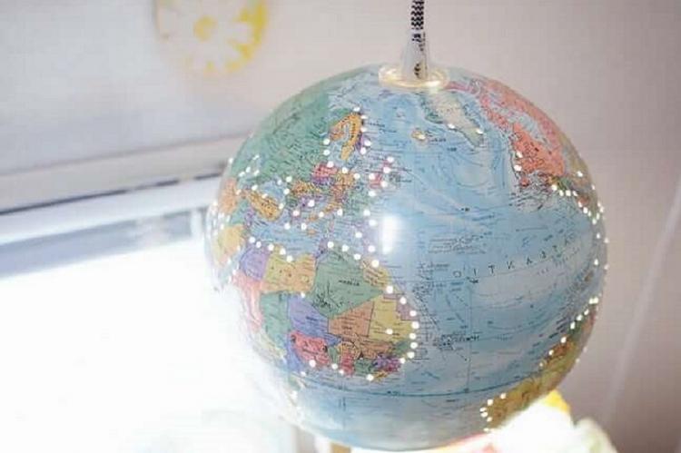 Plafond-globe de vos propres mains